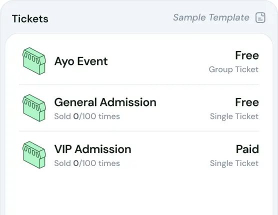Tickets Overview
